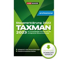 Lexware TAXMAN professional 2023 (5 vietų licencija) Atsisiųsti