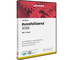 GMBH &amp; CO Lexware Zusatzlizenzen 2026 für 2 User - ABO - ESD-Download