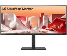 Monitorius LG 86,72 cm / 34 colių (3440 x 1440) LG 34BA85QE-B 21:9 WQHD IPS lenktas 5 ms 60 Hz HDR10 HDMI DP USB-C garsiakalbis