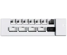 Lian Li EDGE HUB, 4x USB, 6x PWM – baltos spalvos