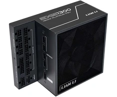 Lian Li EDGE EG1300 80 PLUS Platinum PSU, PCIe 5.1, ATX 3.1 – 1300 Watt, juodos spalvos