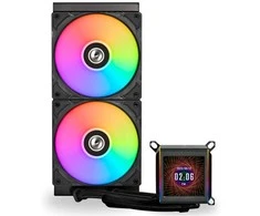 Lian Li Galahad II LCD 280 TL Wireless AIO Cooler – Juodas