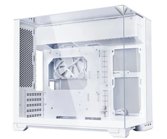 Lian Li O11 Vision-M PC Case, Micro-ATX, Tempered Glass – Baltas