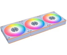 Lian Li UNI FAN CL Wireless korpuso ventiliatorius, 3er-Pack – 120mm, baltos spalvos