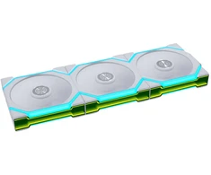 Lian Li UNI FAN SL FLEX Wireless ARGB Reverse 3er-Pack baltas | Gehäuselüfter