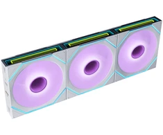 Lian Li UNI FAN SL-INF 120 FLEX Wireless ARGB 3er-Pack baltas | Gehäuselüfter