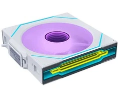 Lian Li UNI FAN SL-INF Wireless korpuso ventiliatorius, ARGB, PWM – 120mm, baltos spalvos