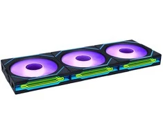 Lian Li UNI FAN SL-INF Wireless korpuso ventiliatorius, ARGB, PWM – 3er-Pack, su valdikliu 120mm, juodos spalvos