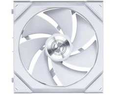 Lian Li UNI FAN SL Wireless ARGB PWM korpuso ventiliatorius – Reverse Blade, 120 mm, baltos spalvos