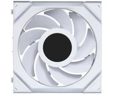 Lian Li UNI FAN SL Wireless LCD korpuso ventiliatorius, ARGB, PWM – Reverse Blade, 120 mm, baltos spalvos