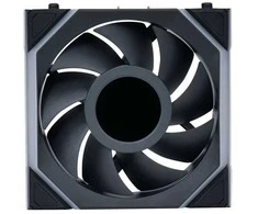 Lian Li UNI FAN SL Wireless LCD korpuso ventiliatorius, ARGB, PWM, 3er-Pack su valdikliu- 120 mm, juodos spalvos