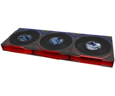 Lian Li UNI FAN TL120 LCD FLEX Wireless ARGB 3er-Pack juodas | Gehäuselüfter