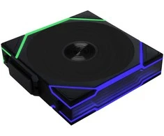 Lian Li UNI FAN TL Wireless korpuso ventiliatorius, ARGB, PWM – Reverse Blade, 120mm, juodos spalvos