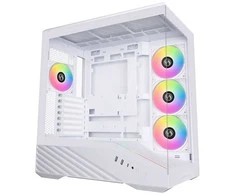 Lian Li Vector V100 PC-kompiuterio korpusas, Midi-Tower, ATX, RGB, Tempered Glass – baltos spalvos