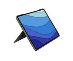 „Logitech Combo Touch DE iPad Pro 11" 1. Gen. 2. Gen. 3. Gen. - Oxford Pilkas