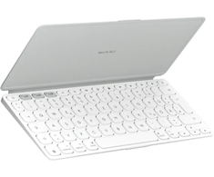 Klaviatūra Logitech KEYS-TO-GO 2 - PALE Pilkas - DEU - WESTMID-511