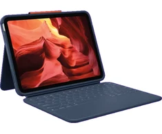 Klaviatūra Logitech „RUGGED COMBO4 IPAD CLASSIC“ Mėlynas - VOKIEČIŲ N/A N/A EMEA-914 KB EDU BIRMINIAI SKIRTI
