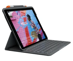 Logitech Slim Folio QWERTZ Vokiečių Grafitas „Bluetooth“