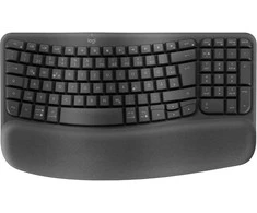 Klaviatūra Logitech Wave Keys Bluetooth Juodas QWERTZ DE