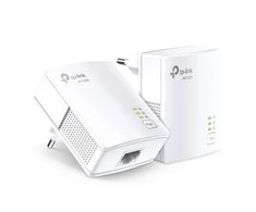 Šakotuvas TP-Link AV1000 Gigabit Powerline Set mit Steckdosen 2x Adapteris, bis zu 1.000 Mbit/s, Homeplug AV2, 1x Gigabit Ethernet