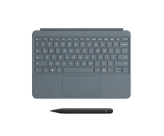 „Microsoft Surface Pro 12“ klaviatūra su plonu rašikliu, vandenyno mėlyna – vandenyno mėlyna