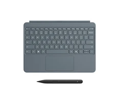 „Microsoft Surface Pro 12“ klaviatūra su plonu rašikliu, vandenyno mėlyna – vandenyno mėlyna