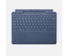 Mėlyna Microsoft Surface Pro Klaviatūra with Stiftaufbewahrung, klaviatūra - mėlynas, DE-išdėstymas, for Surface Pro (11. Edition)/10 verslui/9/8