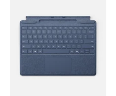 Mėlyna Microsoft Surface Pro Klaviatūra with Stiftaufbewahrung, klaviatūra - mėlynas, DE-išdėstymas, for Surface Pro (11. Edition)/10 verslui/9/8