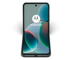 MOTOROLA RAZR 40 (5G) 6,9 colio FHD+ POLED (1080 X 2640), 144 HZ / ANTRASIS EKRANO 1,5 colio OLED (368 X 194), 60 HZ / 8 GB / 256 GB / 64 MP / 4200 MAH / 30W