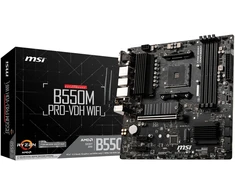 MSI B550M Pro-VDH WIFI pagrindinės plokštės lizdas AM4
