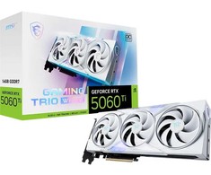 Vaizdo plokštė MSI GeForce RTX 5060 Ti 16G Gaming TRIO OC Baltas DLSS