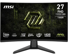 MSI MAG 274CF X24 - 27 col. Gaming Monitorius 240HZ, 0,5 ms GtG, Curved Rapid VA Panel