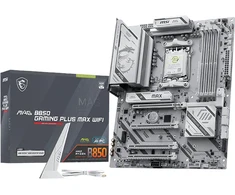 Pagrindinė plokštė MSI MAG B850 GAMING PLUS MAX WIFI motherboard AMD B850 Socket AM5 ATX