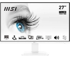 Monitorius MSI 68.6cm (27") IPS FHD PRO MP273AWDE 100Hz 4MS baltas