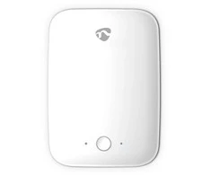 Nedis Bewegungsmelder Wi-Fi | Erfassungsbereich: 7 m | Effektives Sichtfeld (horizontal): ±45° | Effektives Sichtfeld (vertikal): ±45° | IP54 | Weiss