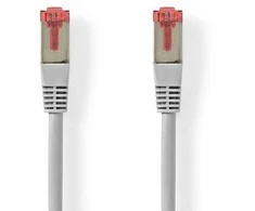 Nedis Cat 6 Kabelis | RJ45 Stecker | RJ45 Stecker | S/FTP | 2.0 m | rund | ABS / PVC | Grau | Aufhänger