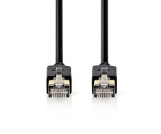 Nedis Cat 6 kabelis | RJ45 jungtis | RJ45 jungtis | F/UTP | 5,00 metrų | apvalus | LSZH / PVC | Antracitas | Pakuotė su peržiūros langeliu