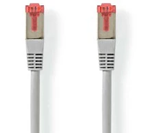 Nedis Cat 6 kabelis | RJ45 jungtis | RJ45 jungtis | S/FTP | 15,0 metrų | apvalus | PVC | Pilka | kabykla