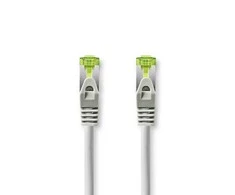 Nedis Cat 7 kabelis | S/FTP | RJ45 jungtis | RJ45 jungtis | 1,00 m | Apvalus | LSZH | Pilka | Pakuotė su peržiūros langeliu