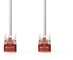 Nedis CAT6-Netzwerkkabel | RJ45 Stecker | RJ45 Stecker - S/FTP | 0.25 m | Innenbereich | Rund | LSZH | Weiss | Box