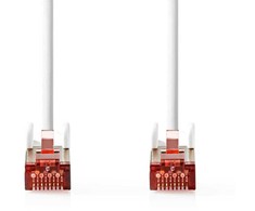 Nedis CAT6-Netzwerkkabel | RJ45 Stecker | RJ45 Stecker - S/FTP | 15.0 m | Innenbereich | Rund | LSZH | Weiss | Box