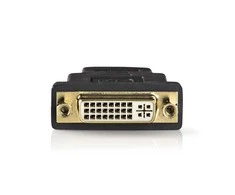 Nedis HDMI™ adapteris | HDMI™ jungtis | DVI-D 24+1 kontaktų lizdas | Paauksuotas | Tiesus | ABS | Antracitas | 1 vnt | Pakuotė su peržiūros langeliu