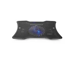 Nedis NBCR101BK stojak na laptop Podstawka na notebooka Juodas 43,2 cm (17")