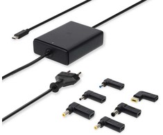 Maitinimo šaltinis Nedis NBAU65110BK adapter zasilający/ inwentor Wewnętrzna 65 W Juodas