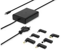 Maitinimo šaltinis Nedis NBAU65110BK adapter zasilający/ inwentor Wewnętrzna 65 W Juodas