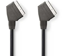 Kabelis Nedis CVGL31001BK15 kabelis SCART 1,5 m SCART (10-pin) Juodas