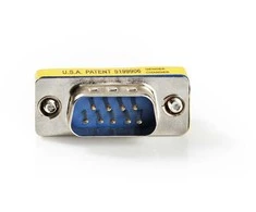 Nedis Serieller Adapteris - Adapteris | D-SUB 9-Pin Stecker | D-SUB 9-Pin Stecker | Vernickelt | Metall | Box