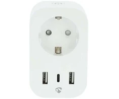 „Nedis SmartLife“ išmanusis kištukas | IP21 | Galios matuoklis | 3680 W