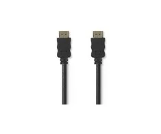 Nedis Ultra High Speed HDMI kabelis su Ethernet 1 m paauksuotu [juodas]