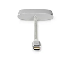 Nedis USB adapteris | USB3.1 | USB-C™ jungtis | USB-A lizdas / USB-C™ lizdas / VGA lizdas | 5 Gbps | 0,20 m | apvalus | Paauksuotas | Pintas / nailonas | S